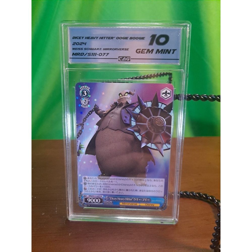 2024 Weiss Schwarz MRd/S111-077 R Dicey Heavy Hitter Oogi Mirrorverse CAG 10 GEM